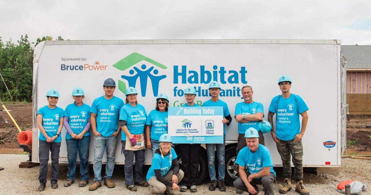 Building with the Chippewas of Nawash… Habitat for Humanity Canada