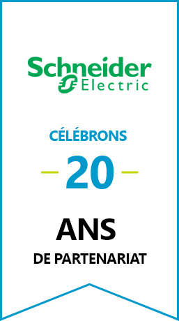 Schneider Electric fête ses 20 ans de partenariat avec sa bannière