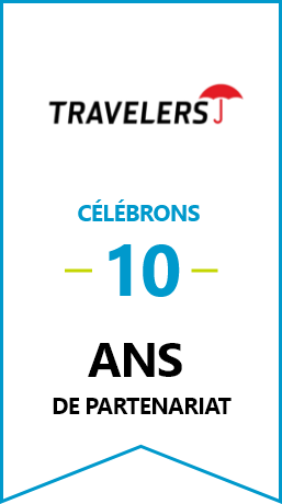Travelers fête ses 10 ans de partenariat avec la bannière