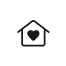 House with heart icon