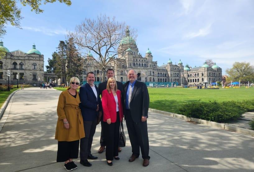 Habitat Canada supported leaders from British Columbia Habitats as they met with provincial lawmakers about affordable homeownership solutions