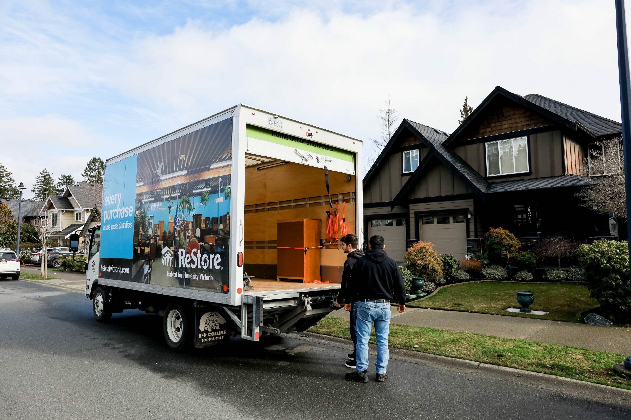 Habitat ReStore delivery truck