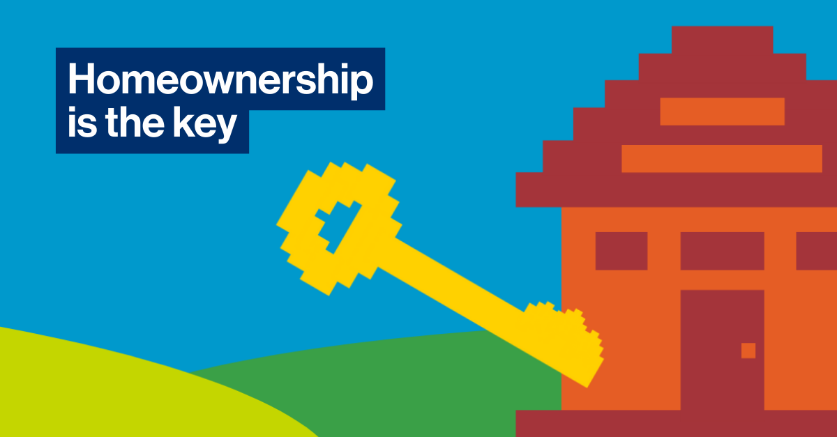 Campaign workers advocating to end the housing game