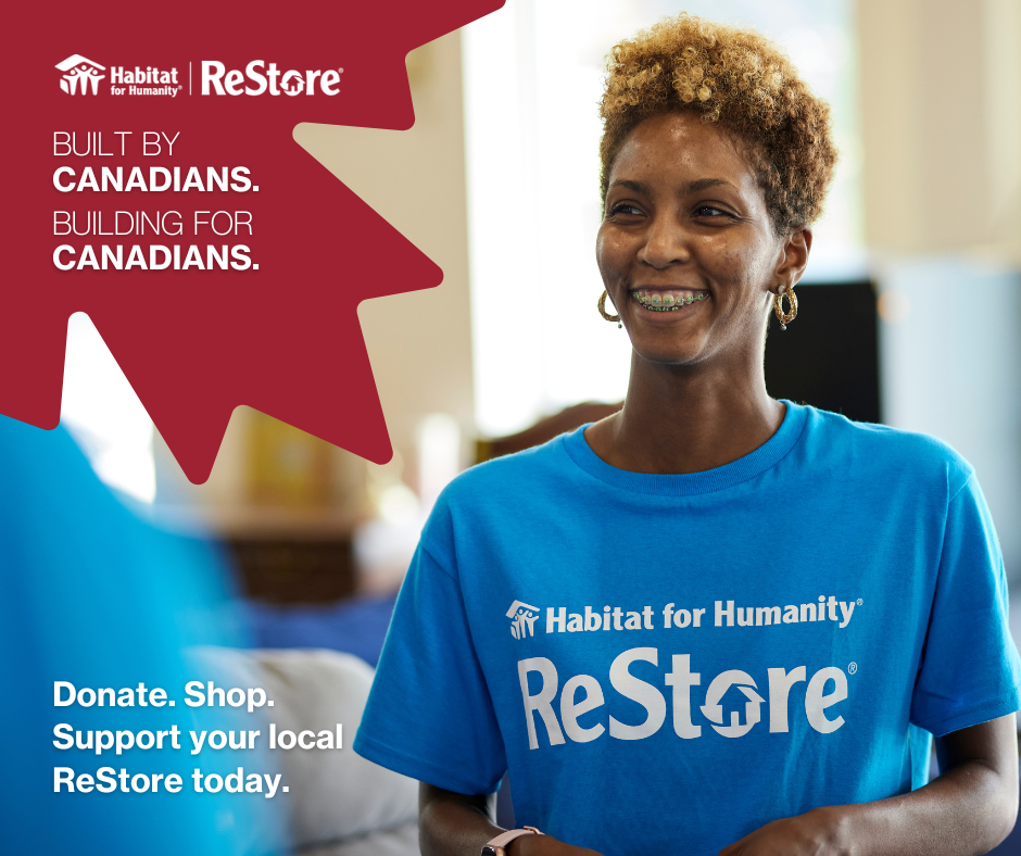 Habitat ReStore volunteer smiling