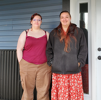 Koree-Lee and her daughter