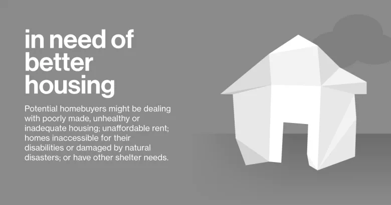 In need of better housing